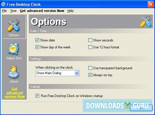 download the last version for windows DesktopDigitalClock 5.05