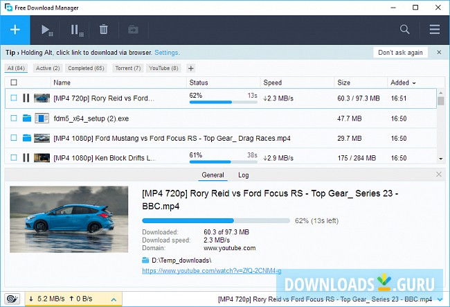 free download manager all downloads