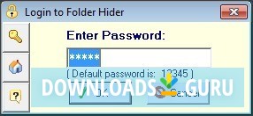 First Login Window