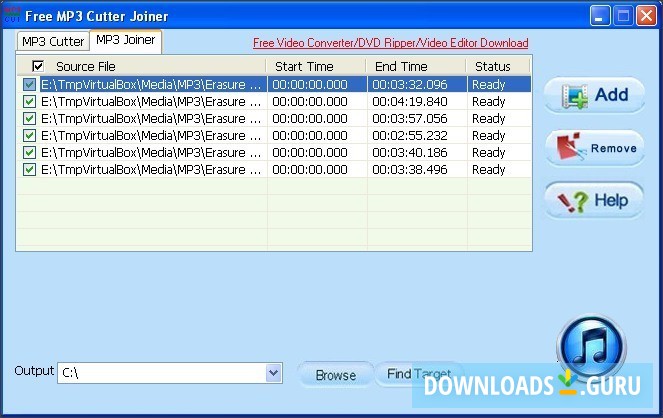 mp3 cutter joiner freeware