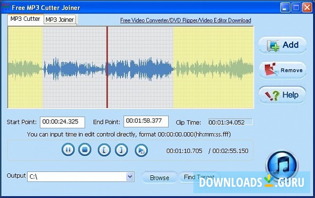 lossless mp3 cutter joiner