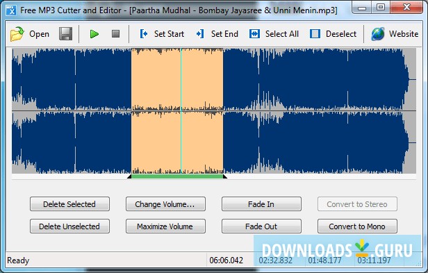 free mp3 cutter software download for windows 7