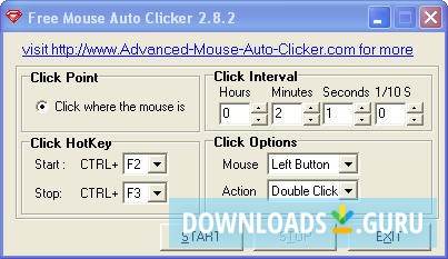 Double click setting