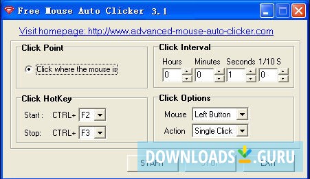 Free Mouse Auto Clicker