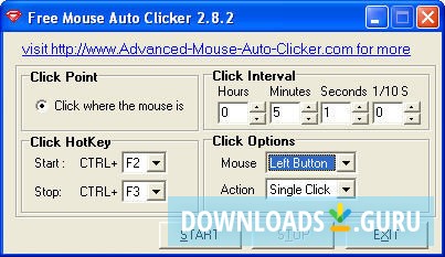 Free Mouse Auto Clicker