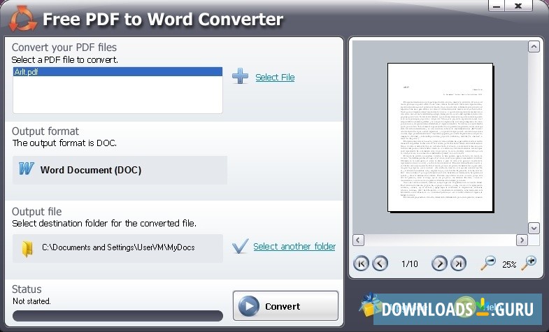 Download Free PDF to Word Converter for Windows 10/8/7 (Latest version