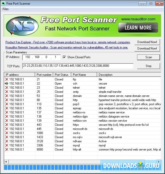 Free Port Scanner