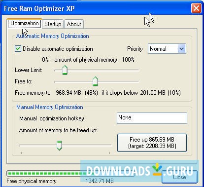 best free windows 10 ram optimizer