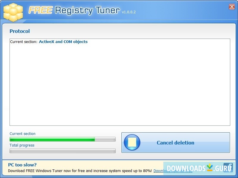 Free Registry Tuner