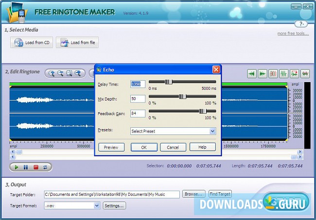 Free Ringtone Maker