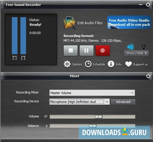 windows mp3 audio recorder free download