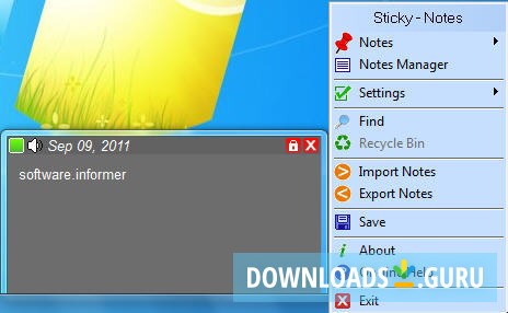 free sticky notes for desktop windows 7