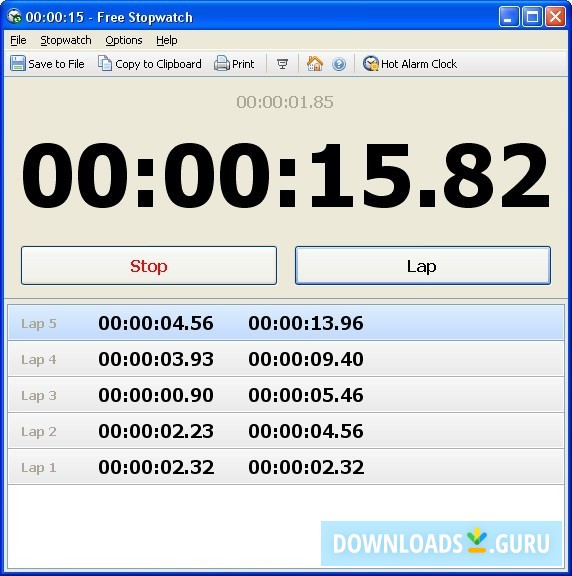 OnlyStopWatch 6.33 instal the last version for windows