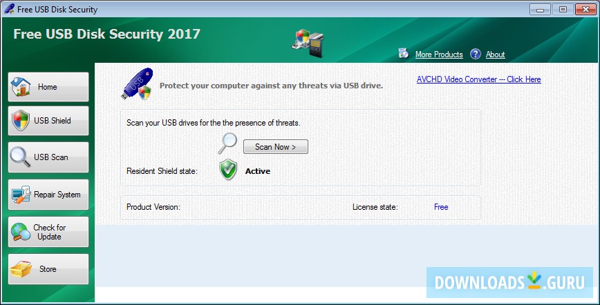 Free USB Disk Security