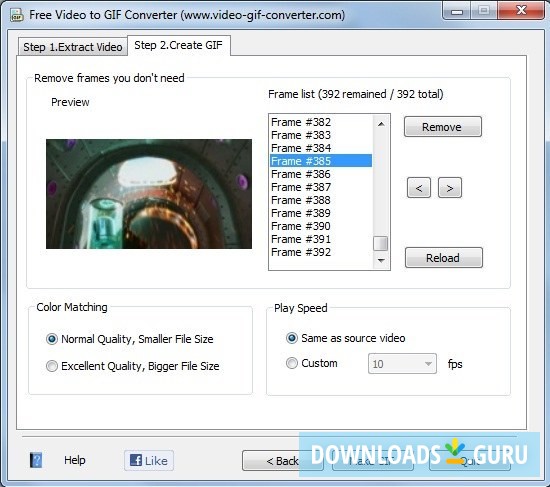 Video to GIF Converter downloading