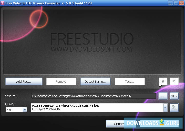 Free Video to HTC Phones Converter