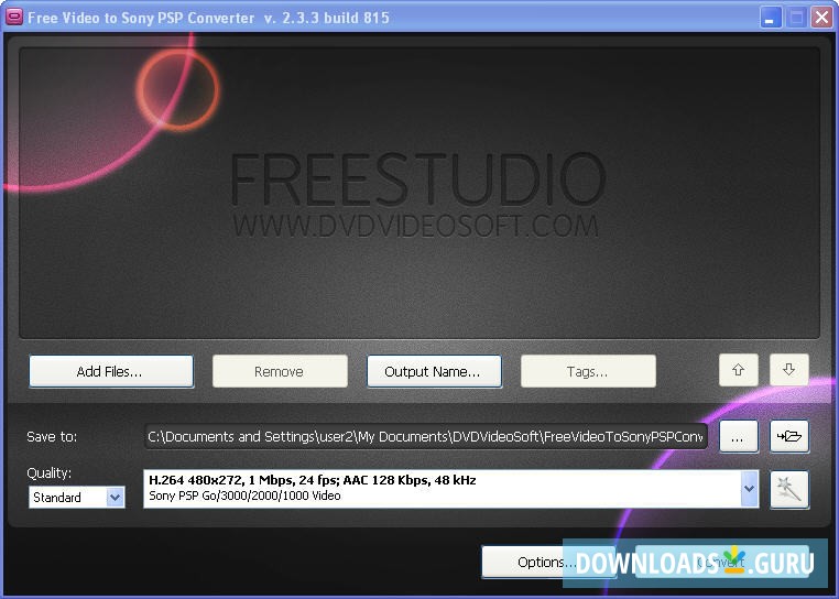 Free Video to Sony PSP Converter