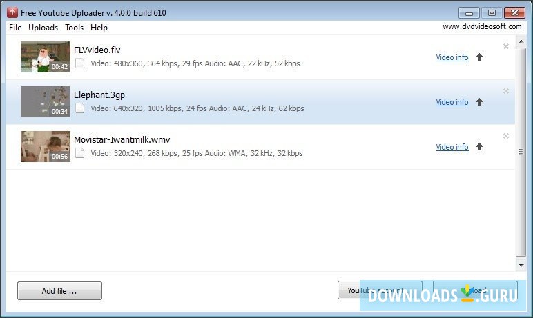 youtube video uploader for pc free download