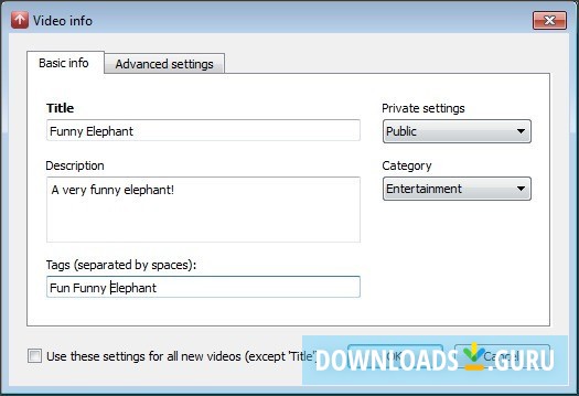 Free YouTube Uploader