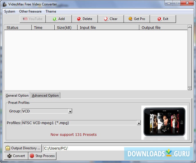 FreeStar Free Video Converter