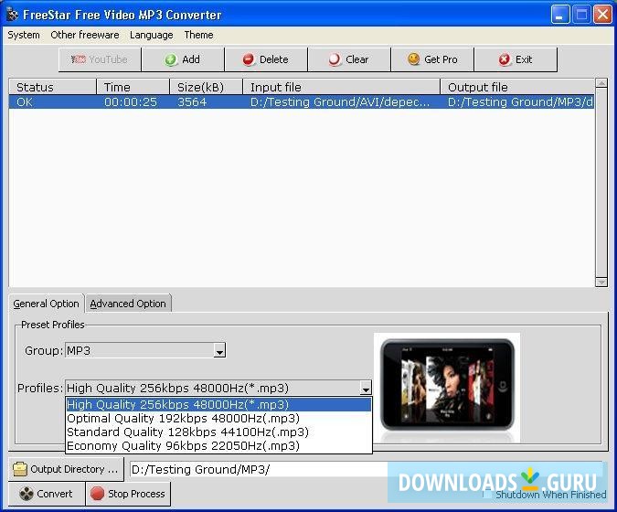 free video to mp3 converter for windows 10