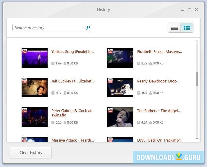 Download History