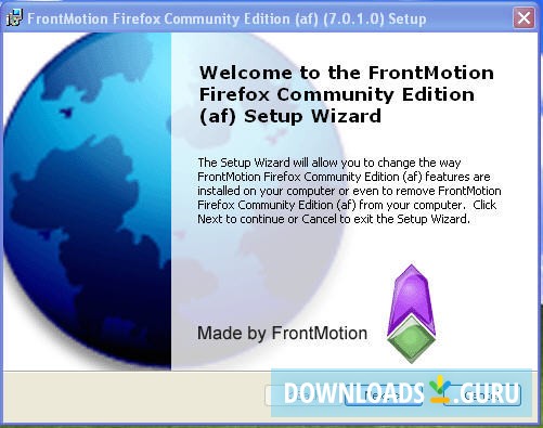 FrontMotion Firefox Community Edition (af)