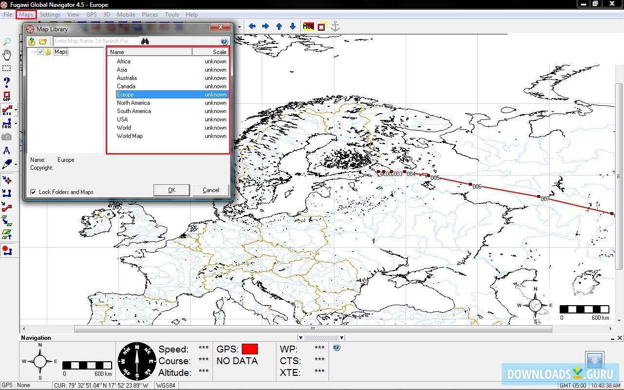 Fugawi Google Earth Plug-in Version