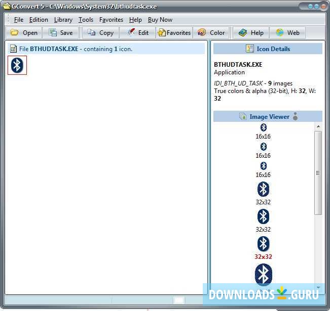 Main Program's Window