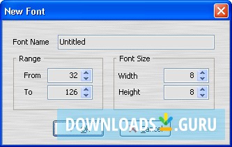 GLCD Font Creator