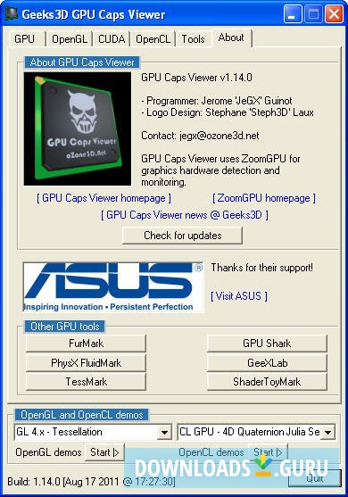 gpu caps viewer windows 7 32 bit