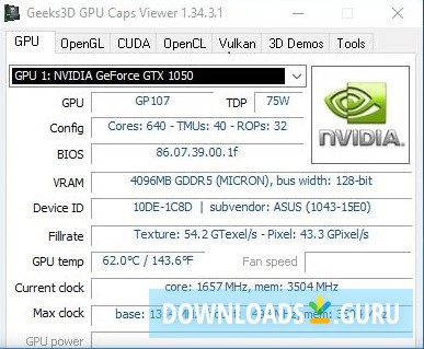 gpu caps viewer windows 10 64 bit download