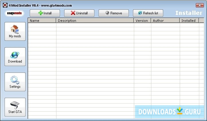 GTA4 Mod Installer