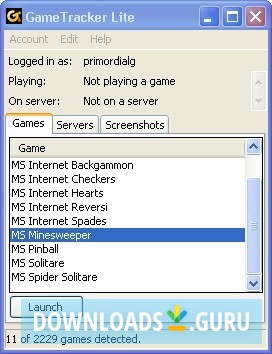 GameTracker Lite
