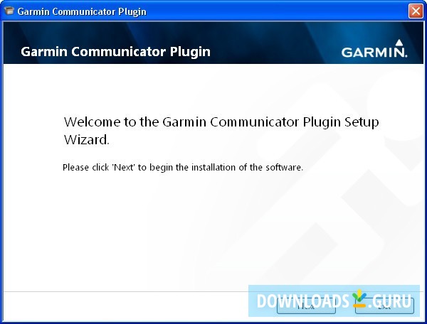 download garmin communicator plugin