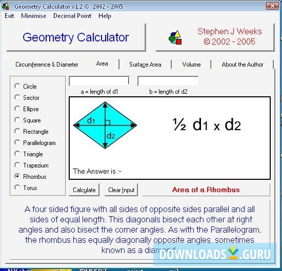 Geometry Calculator