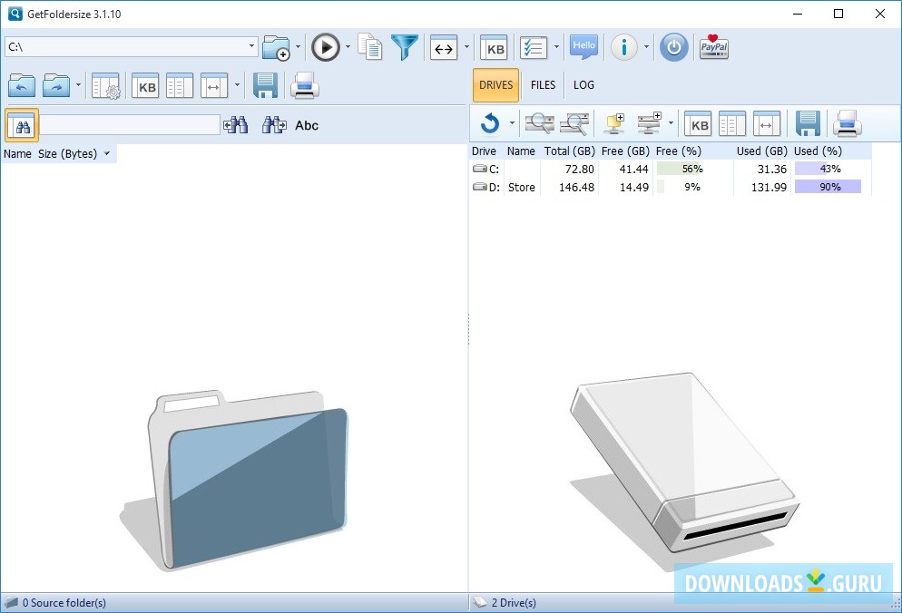 Main Screen - Both Panels