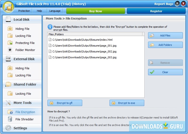 GiliSoft File Lock Pro