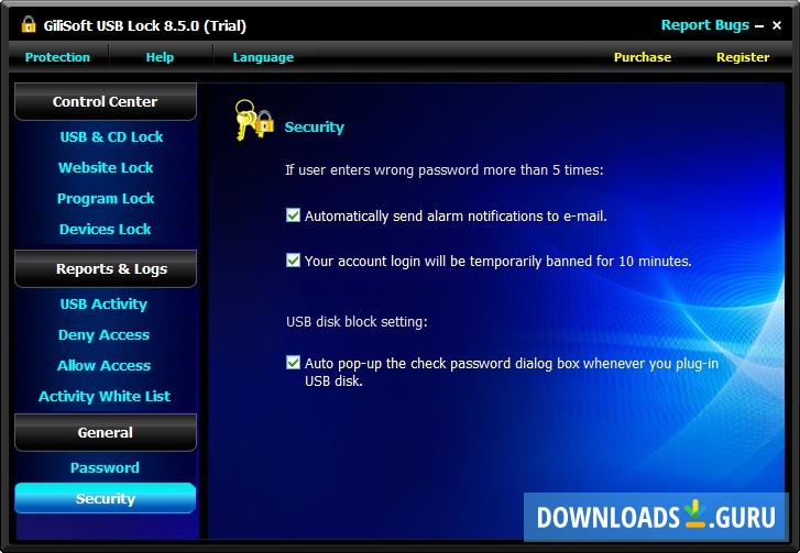 download the new GiliSoft Exe Lock 10.8