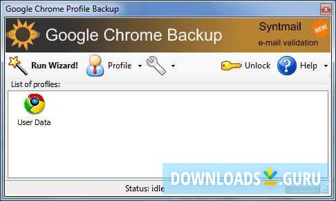 Google Chrome Backup