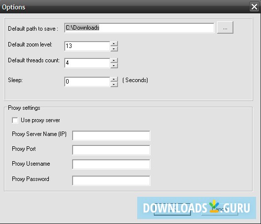 Google Hybrid Maps Downloader
