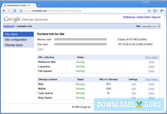 Google Sitemap Generator (Beta)