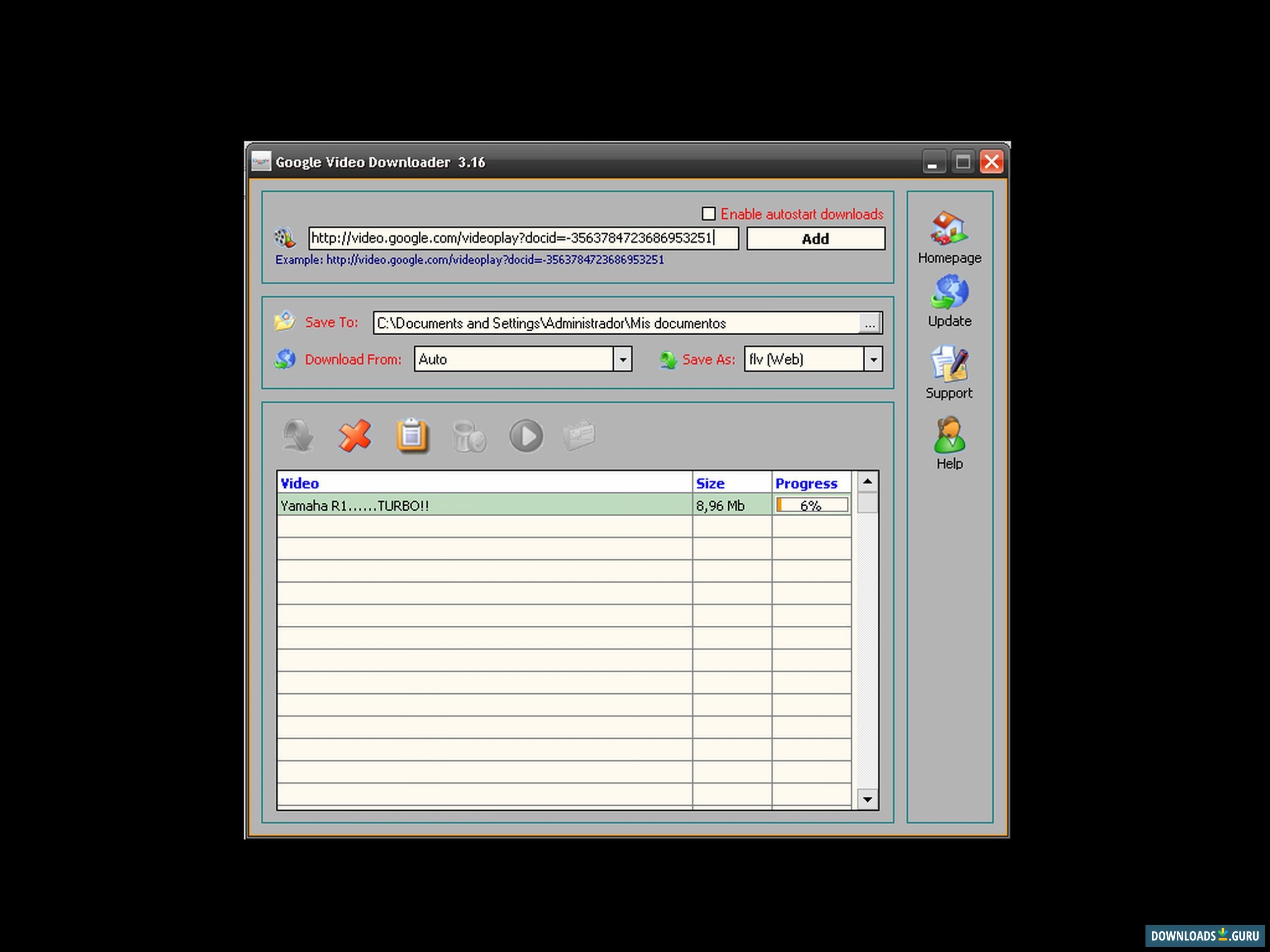 Google Video Downloader