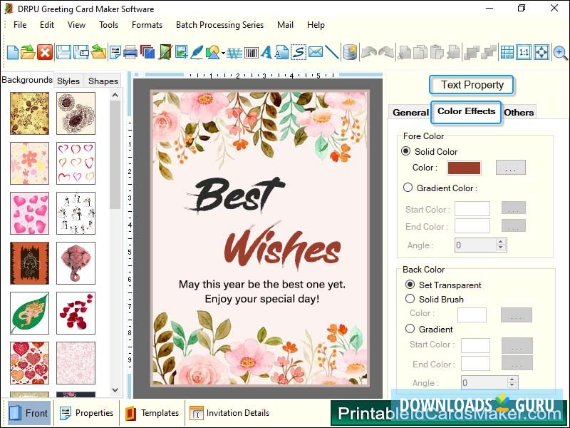 Greeting Cards Maker Software