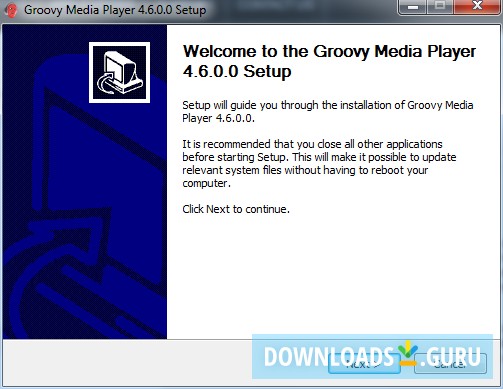 Groovy Media Player