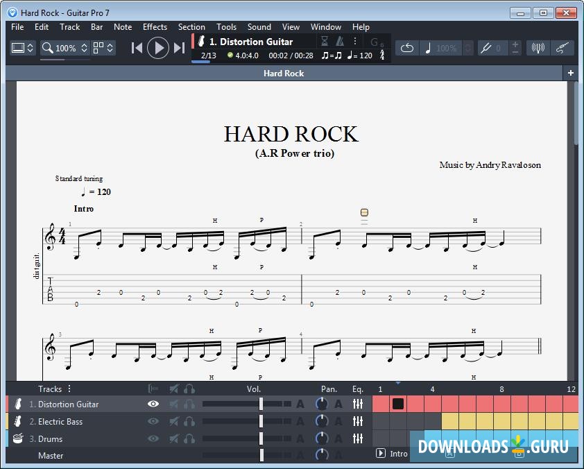 guitar pro free download for windows 8