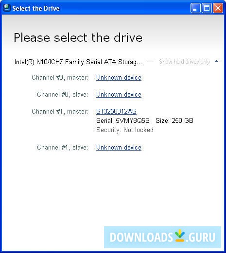 HDD Capacity Restore