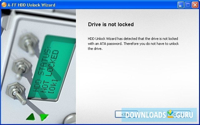 HDD Unlock Wizard