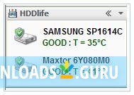 HDDlife Google Desktop Gadget