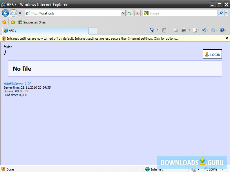 Download HTTP File Server for Windows 10/8/7